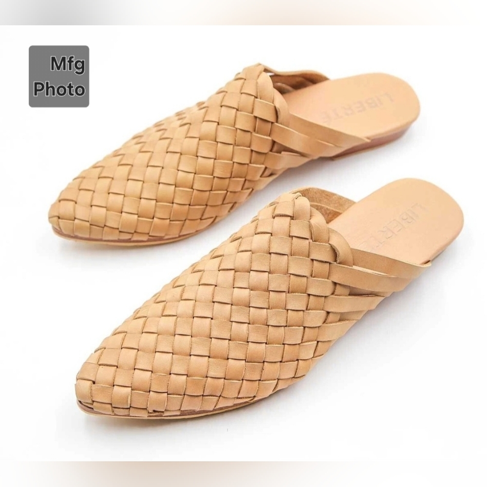 Liberté Tulum Woven Mule, Womens 7